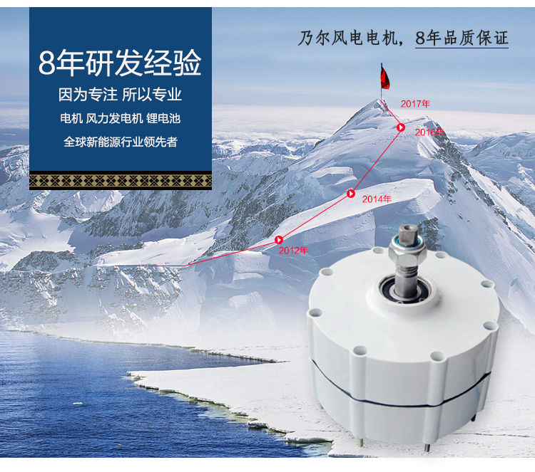 300-600W永磁发电机