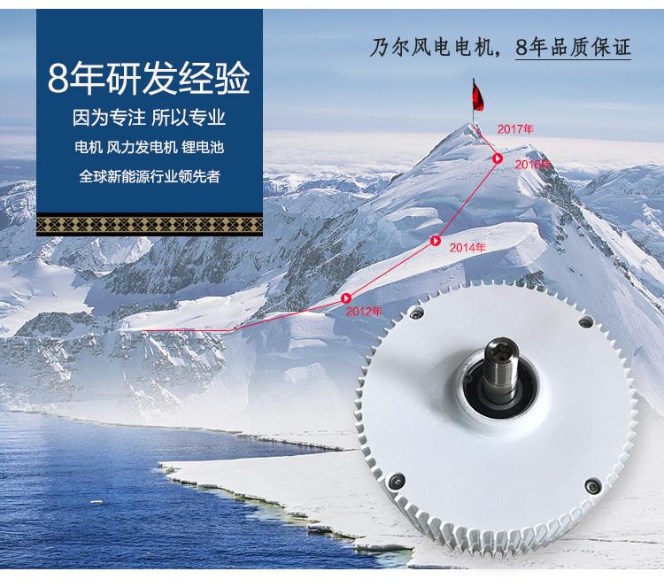 300-400W永磁发电机
