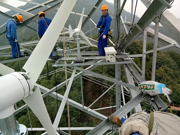 M风光互补监控铁塔