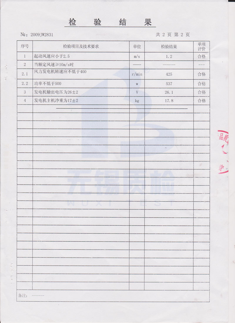 500W24V02风力发电机